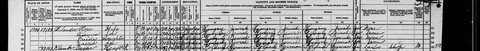 Rose Eilender with Elmer (entered as “Elsmere”), Frieda and Joseph in the 1920 census, Bronx.