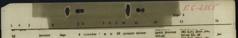 Hugo Brecher on the IRO emigration list of the SS Marine Tiger, Hamburg to New York, sailed 14 Feb 1949. The sponsor is entered as “David Br