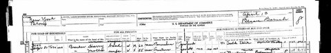 Harry and Mollie Brecher in the 1950 census, the Bronx: Harry, 60, a textile clerk born in Romania; Mollie, 55, born in Austria.