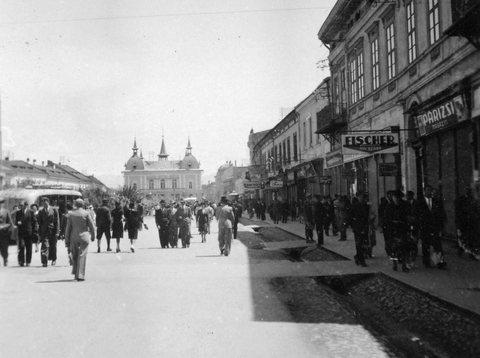 The main square of Sighet, 1941.