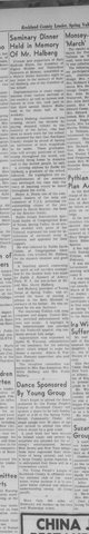The Rockland County Leader’s report of the same evening names “David Brecher, the head of the Brecher family” as Beth Medrosh Elyon’s outsta
