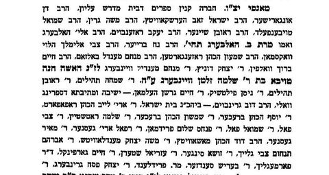 Monsey subscribers to Shuva Yisrael, 1958: R’ Yosef HaKohen Brecher and R’ Shimshon HaKohen Brecher — the earliest dated record of the family in Monsey.