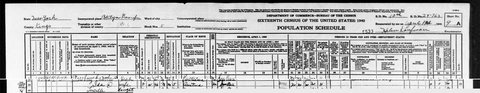 Charles and Ida Schwartz in the 1940 U.S. census, Brooklyn, house no. 450 [Willoughby Ave]: Charles, 62, born in Romania, a lamp salesman on his own account; Id
