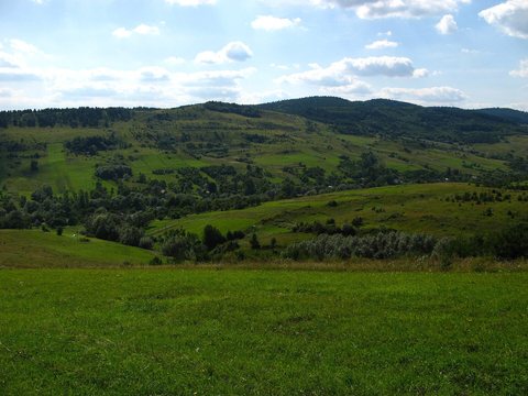 Kniażpol (Kniazhpil), near Dobromil, where Leib (Leibisch) Unger died in January 1918. Modern photograph, 2009.